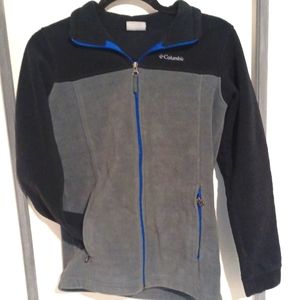 Youth Columbia Full-Zip Fleece Pullover